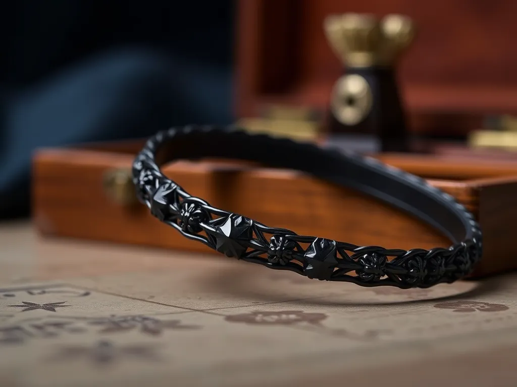 Czarna bransoletka – co oznacza?