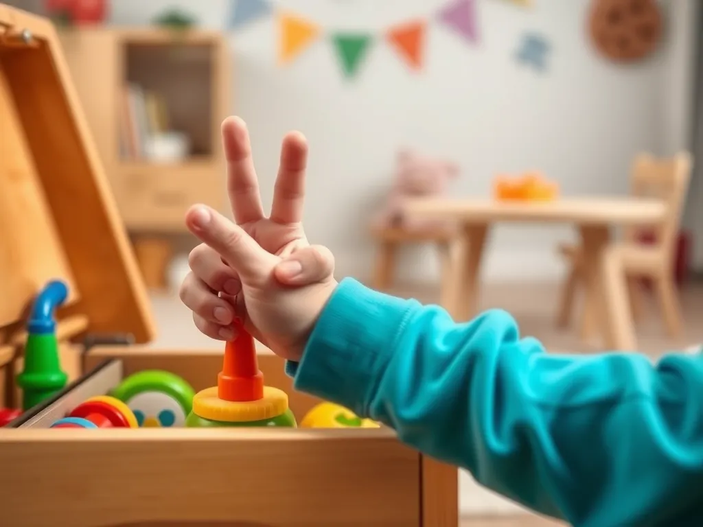 Kiedy dziecko chwyta zabawki?