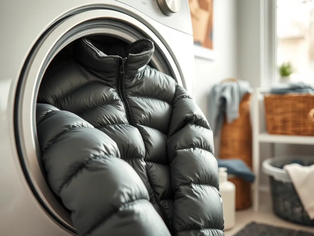 Kurtka puchowa – jak prać?