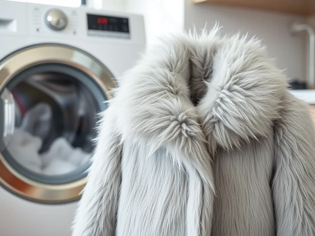 Jak prać sztuczne futro w pralce?