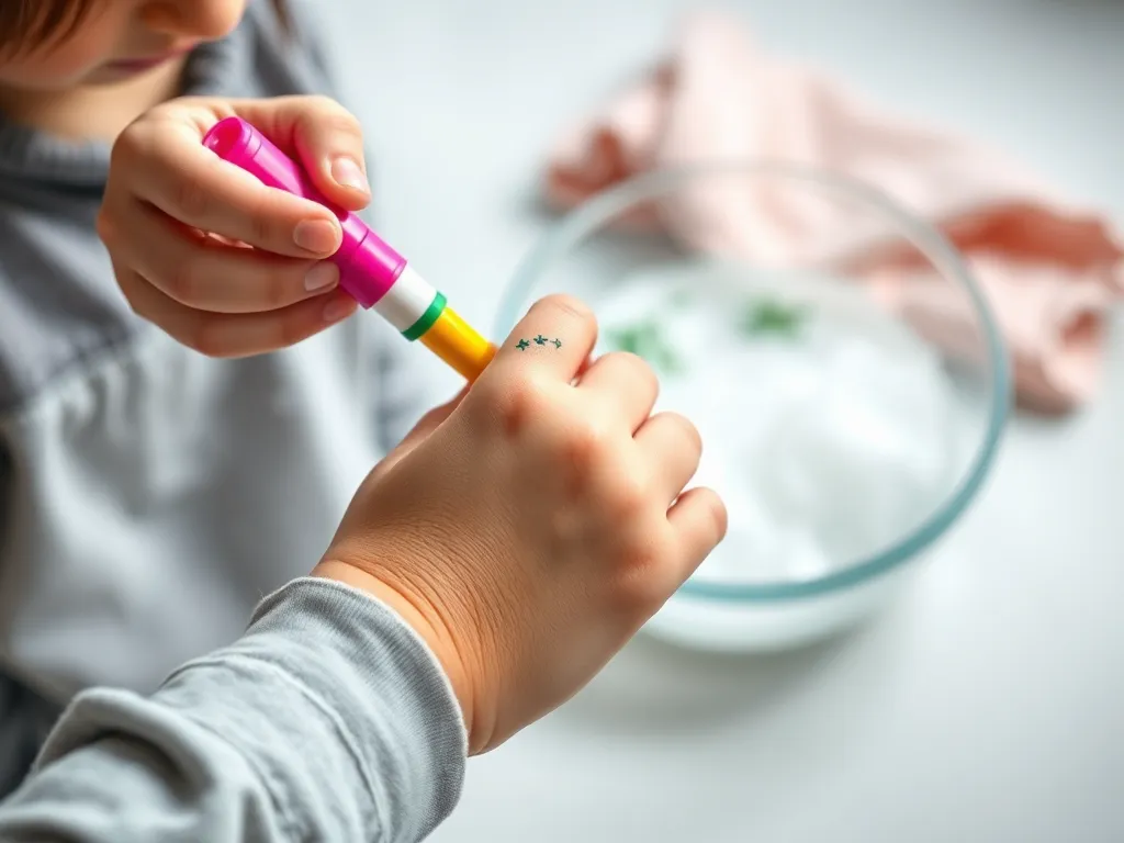 Jak zmyć tatuaż dla dzieci?