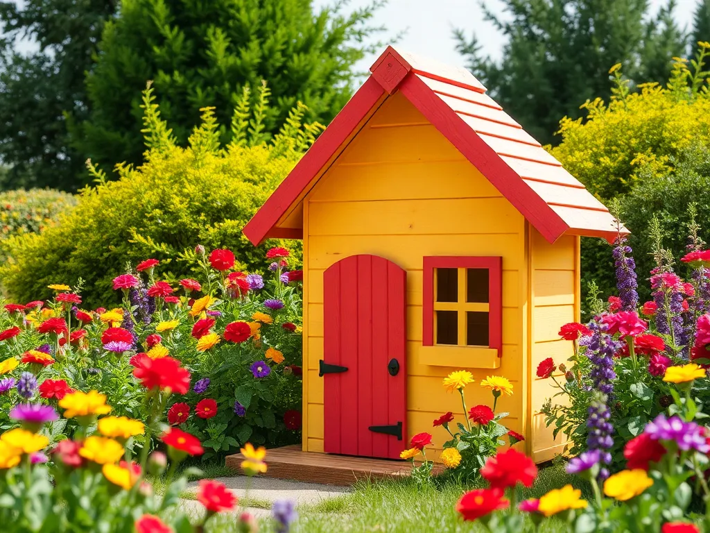 Jak pomalować domek dla dzieci?